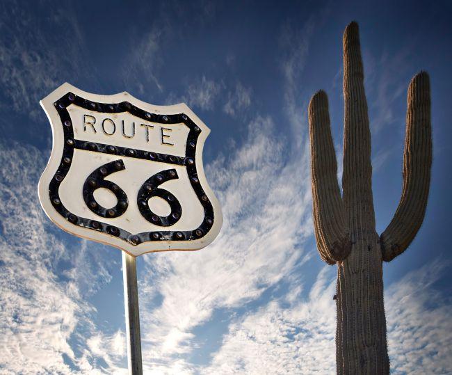 Le long de la Route 66